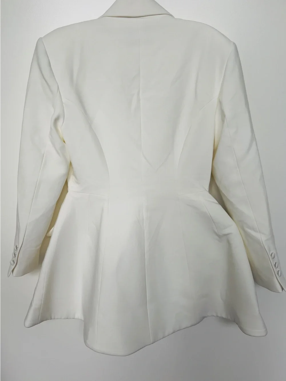 Bardot women’s White Double-Breasted Blazer Dress